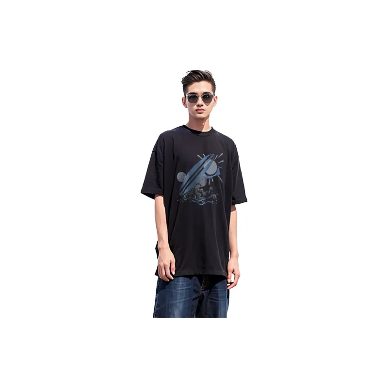 HERMES T Shirts Men Blue-4
