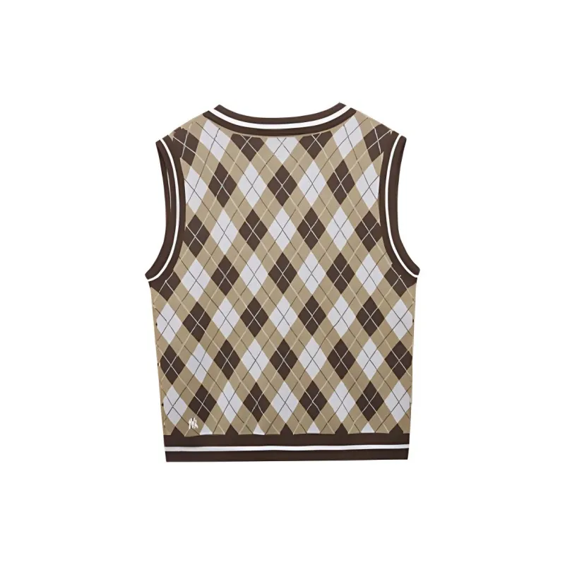 New Era FW24 Tank Tops Unisex Brown-1