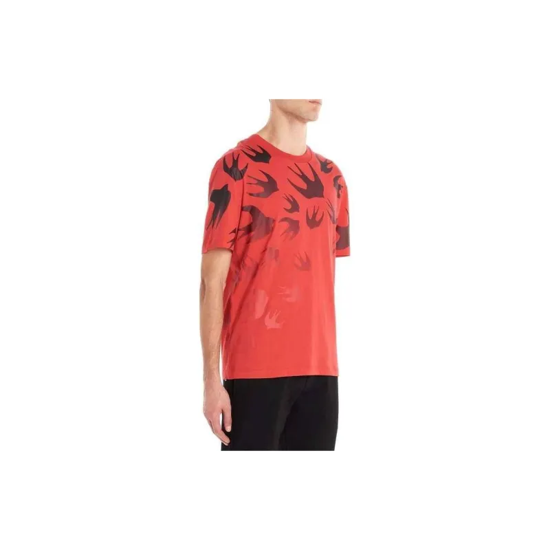 McQ Alexander McQueen SS23 T Shirt Men's Red-2