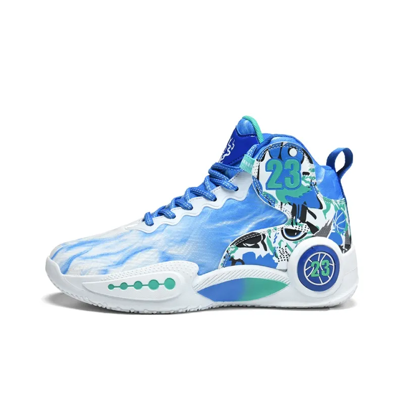 MUSNODO Shock Absorbers With Slip Resistant And Abrasion Resistant Properties High Top Basketball Shoes Unisex-26