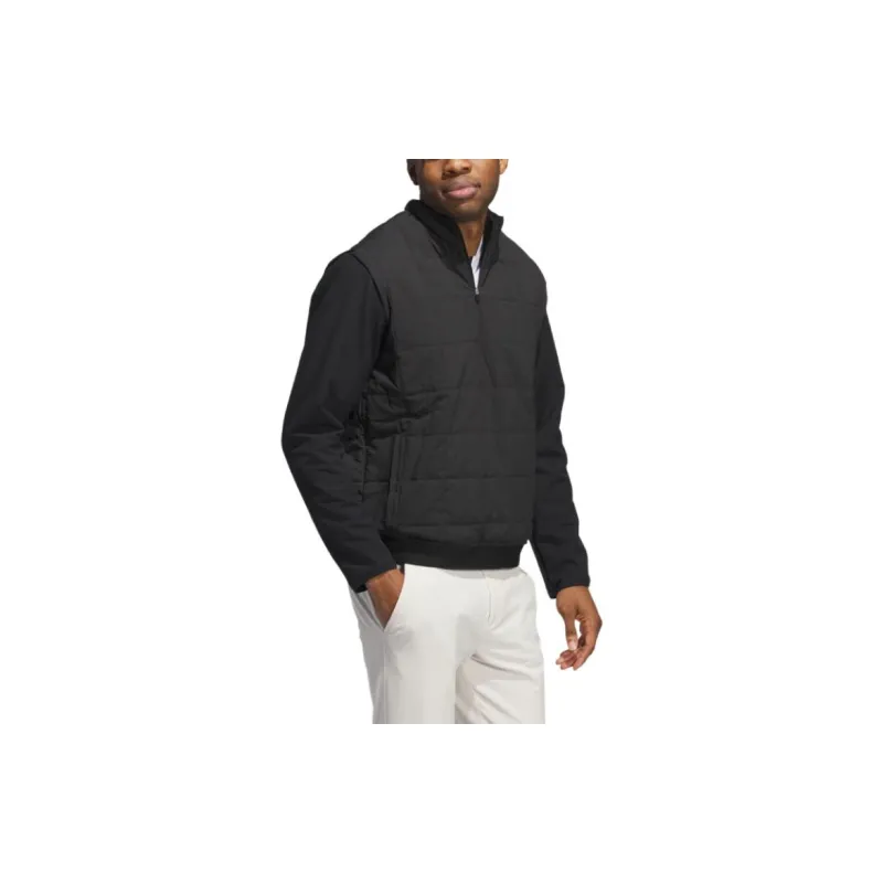 Adidas Free Shipping With AdiClub Ultimate365 Quilted Dwr Half Zip Pullover-3