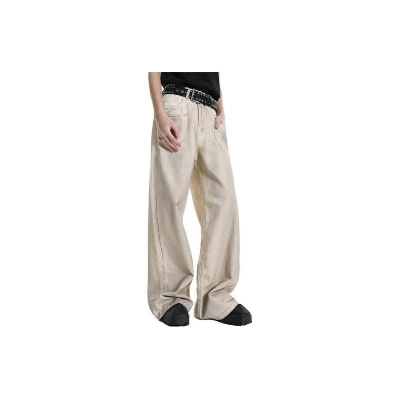 Voguo Relay Jeans Unisex Dusty White-1