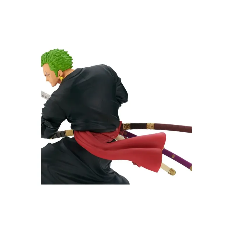 BANPRESTO Roronoa Zoro Glass Factory Battle Record Collection One Piece Bonus Gifts-5