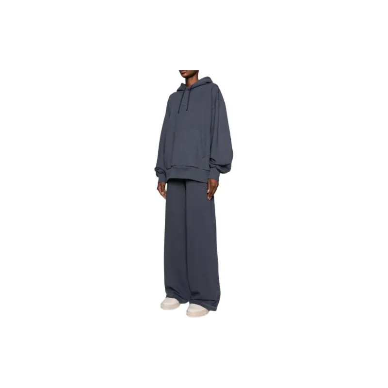 Reebok Wide-Leg Track Pants Casual Pants Unisex Stone Blue-2