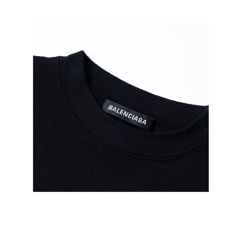 Balenciaga Crew Logo Tee-3