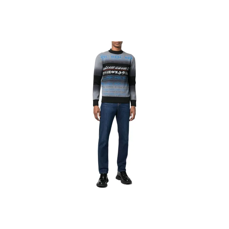DIESEL Sweaters Men Gray-1