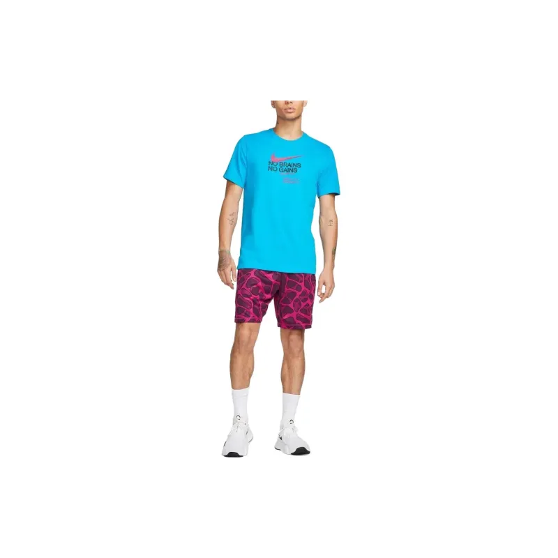 Nike DF TEE DYE 2 T-Shirt Men's Blue-2