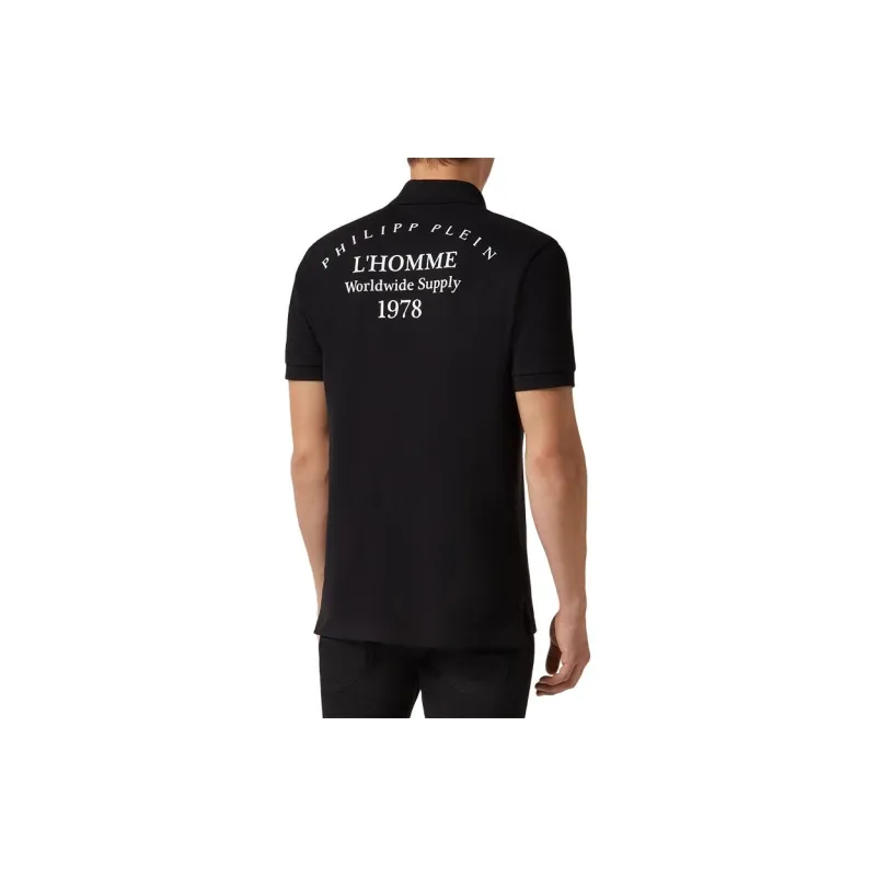 PHILIPP PLEIN Polo Shirts Men Black-2