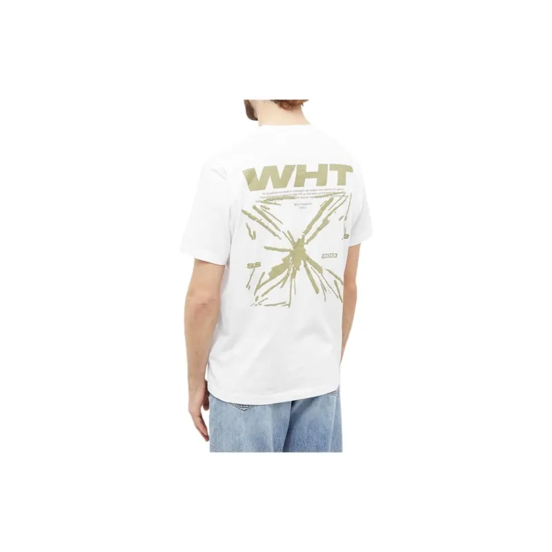 OFF WHITE T Shirts Men White-5