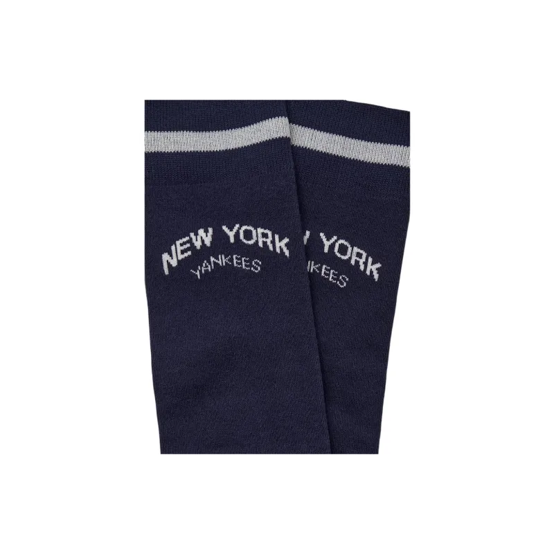 MLB New York Yankees Varsity Knee High Socks Women's 1 Pack Light Navy Blue-1