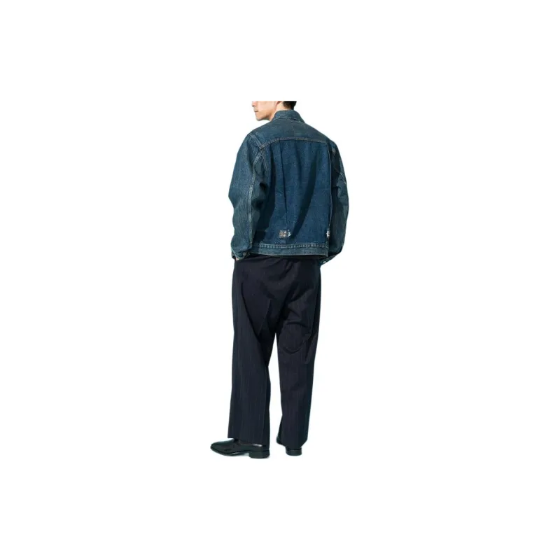 Levi's x EDIFICE SS24 Denim Jacket Men's Dark Indigo-7
