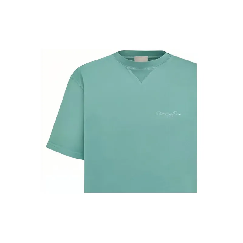 DIOR SS23 T Shirt Men's Sea Green-4