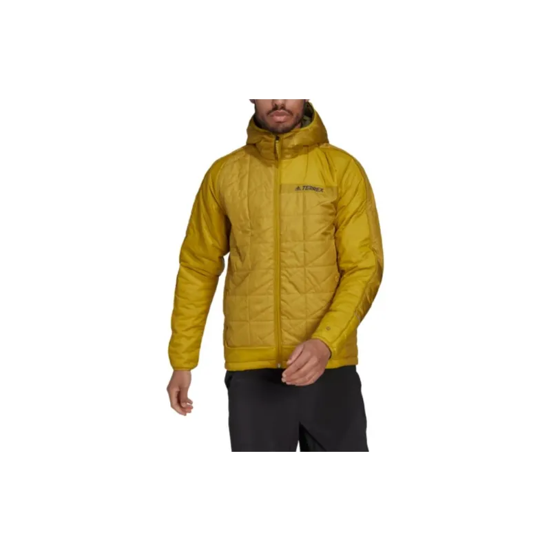 Adidas Terre Jackets Coats Men's Yellow-1