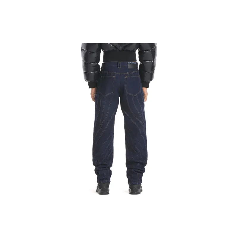 Mugler Jeans Men Blue-3