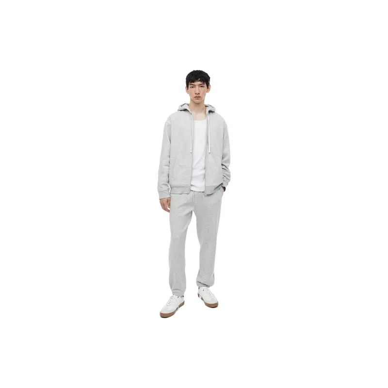 H&M Sweatshirts Men Mixed Gray-1