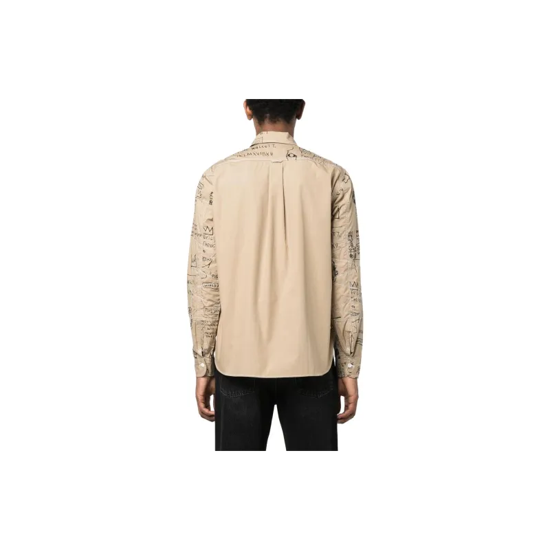 JUNYA WATANABE Graphic print Cotton Shirt-2