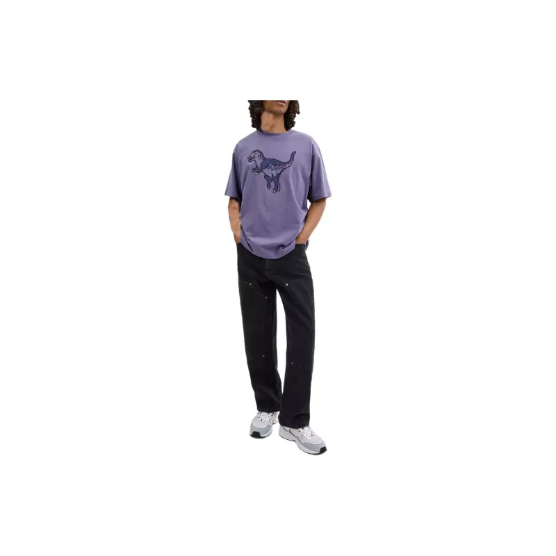 COACH SS24 T Shirt Men's Purple-1