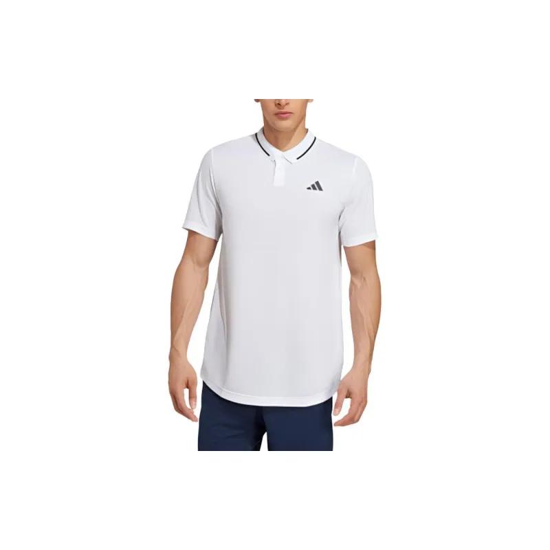 Adidas Polo Shirts Men White-2