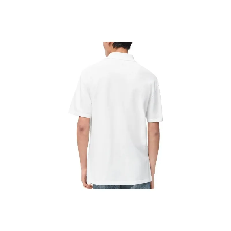 LOEWE FW24 Polo Shirt Men's White-2