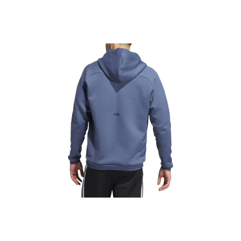 Adidas Z.N.E. Premium Full-Zip Hooded Track Jacket Jackets Coats Men's Dark Blue-1