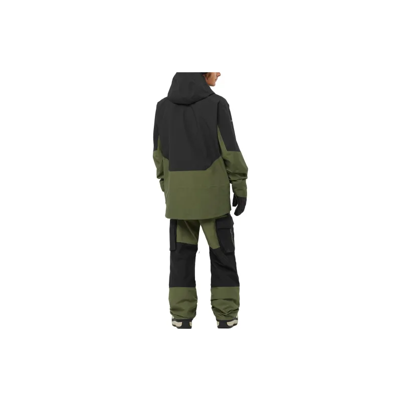 SALOMON S/LAB Jackets Men Black Green-4