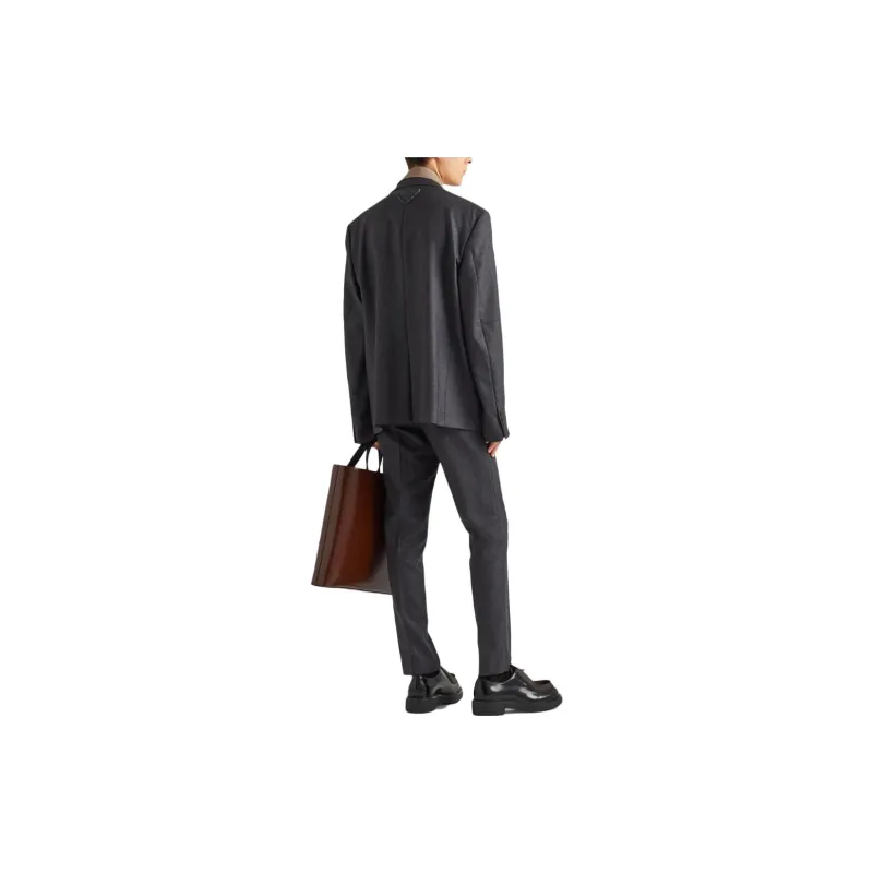 PRADA Single breasted Wool Jacket-3