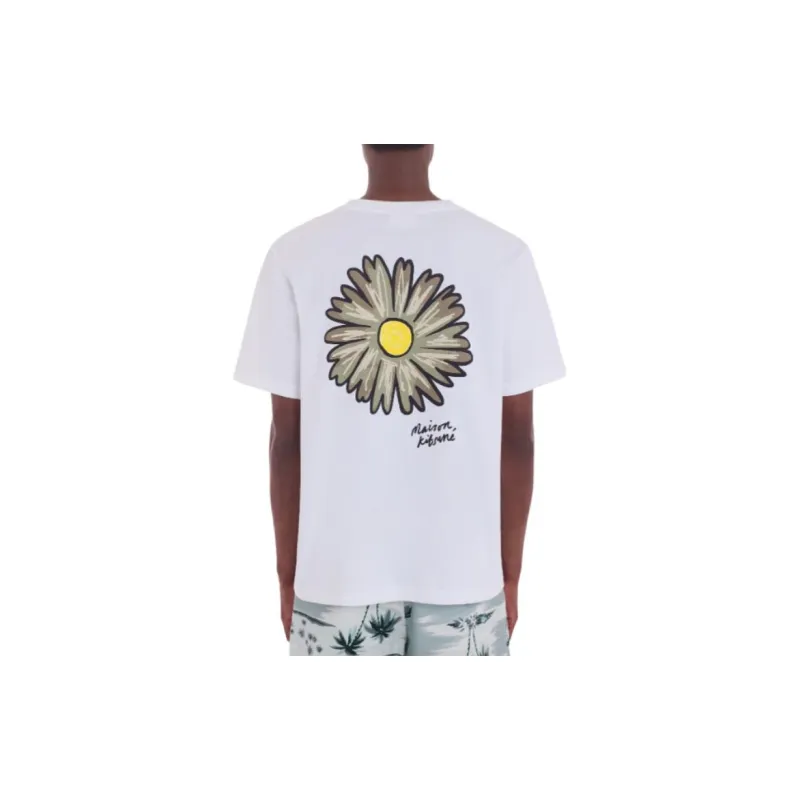 Maison Kitsune Floating Flower Comfort T shirt-4