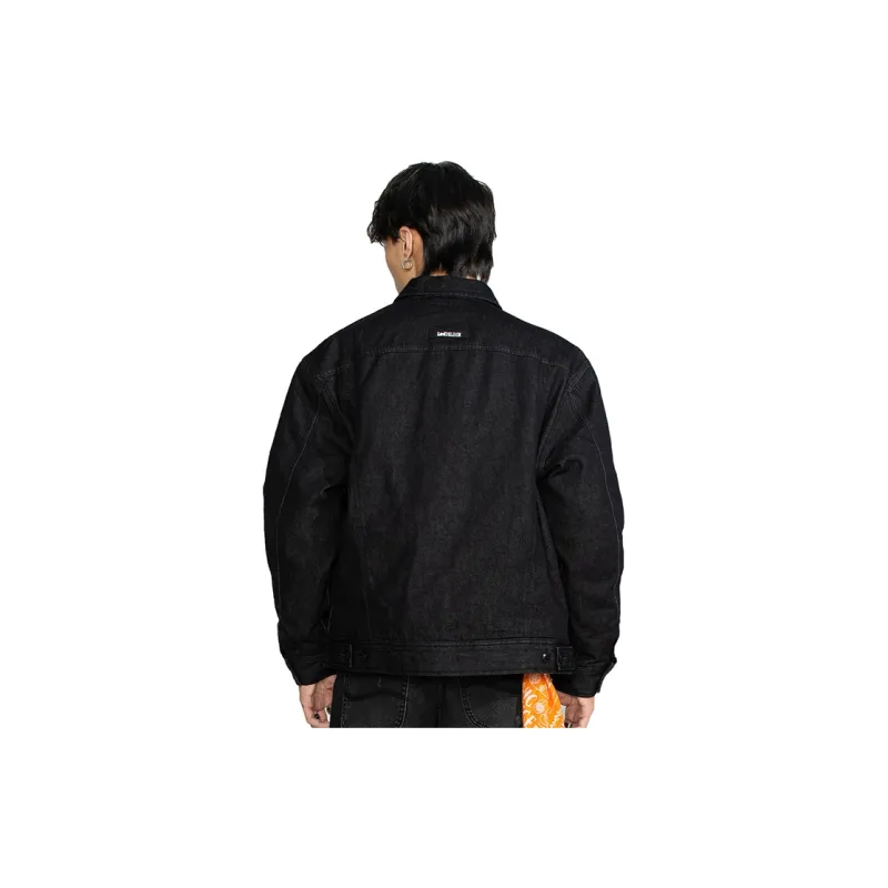 Lee FW22 Down Jacket Men's Black-5
