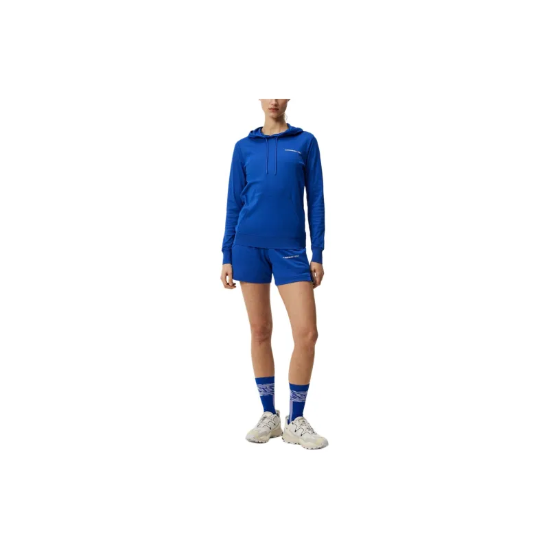 J.Lindeberg Vice Hood Sweatshirt Women's Blue-1
