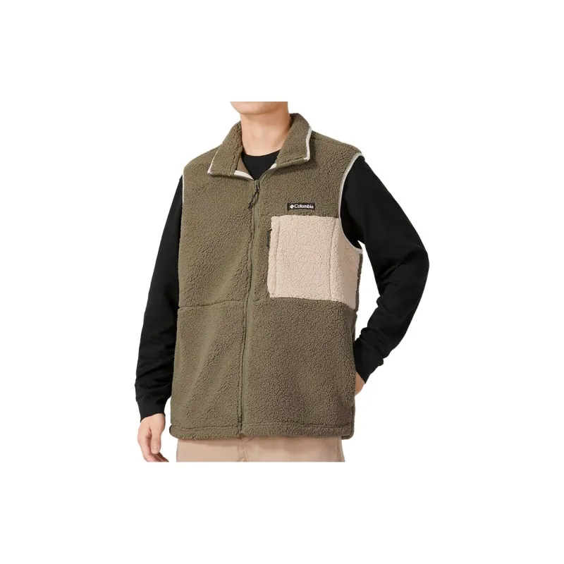 Columbia Vests Men Army Green-2