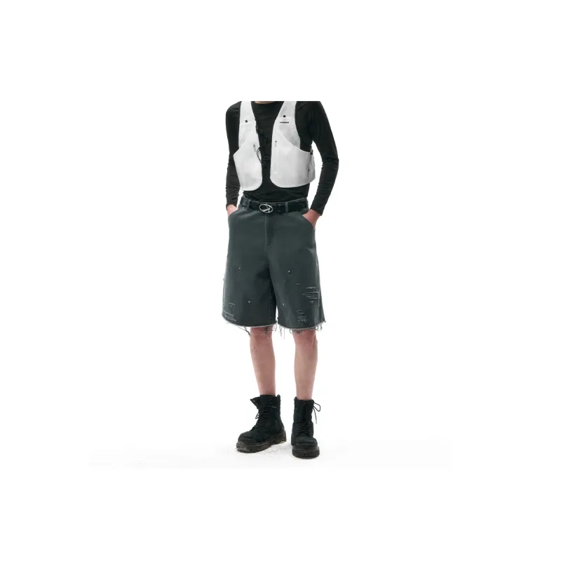IMXS Denim Shorts Unisex-2
