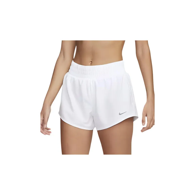 Nike One Women's Dri FIT Mid Rise 3' Brief Lined Shorts-2