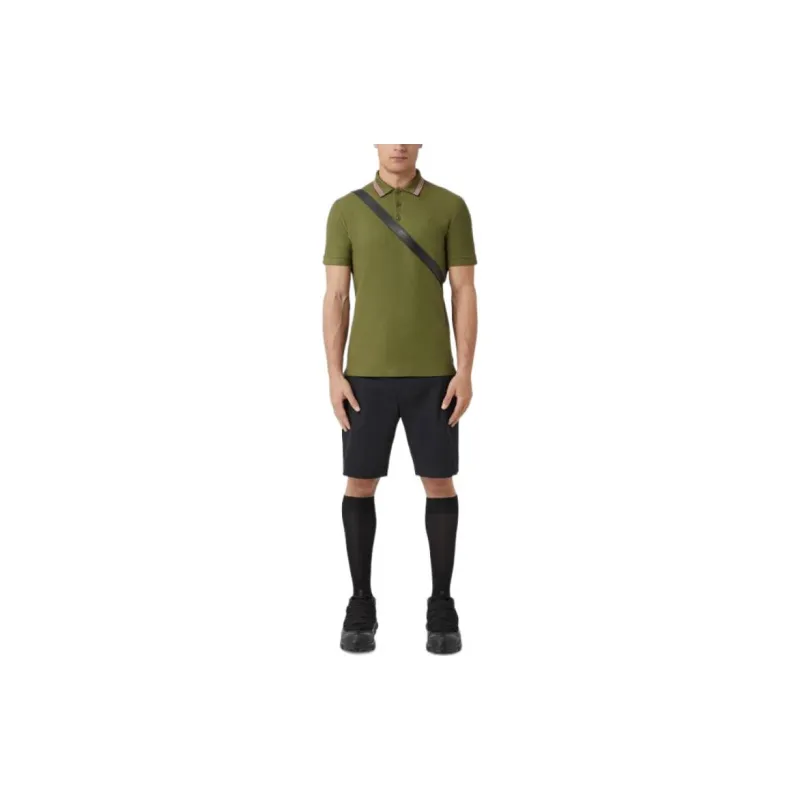Burberry SS23 Polo Shirt Men's Green-2
