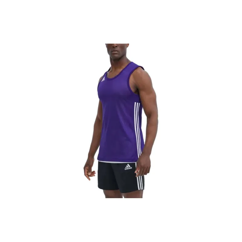 Adidas T Shirts Men Purple-4