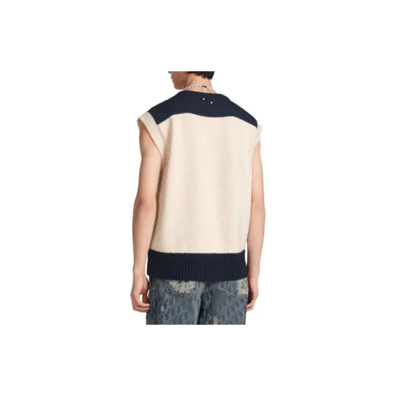 DIOR X Denim Tears Sleeveless Sweater-5