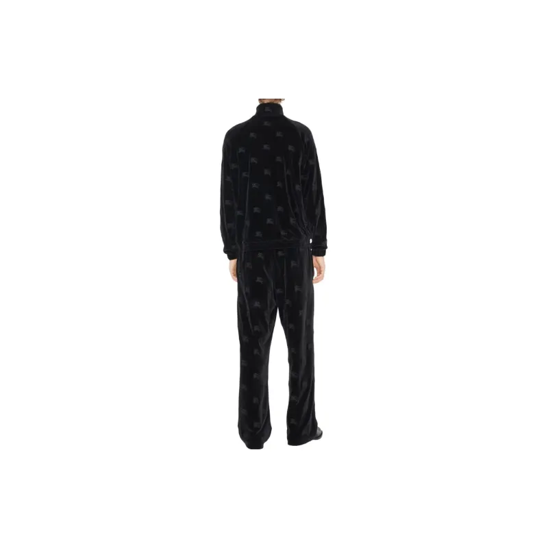 Burberry Ekd Velvet Track Pants-2