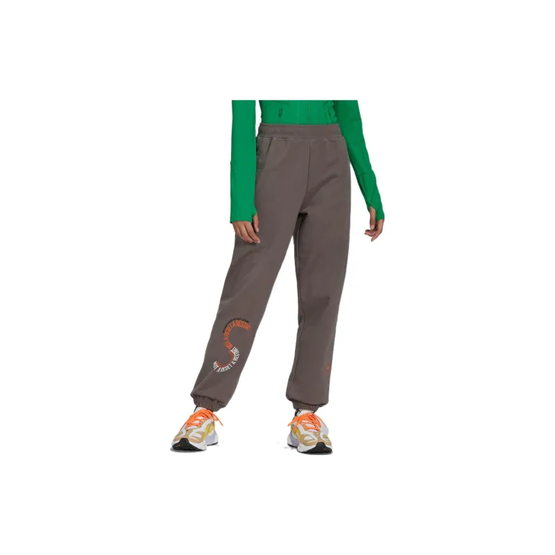 Adidas Knitted Sweatpants Unisex Brown-1