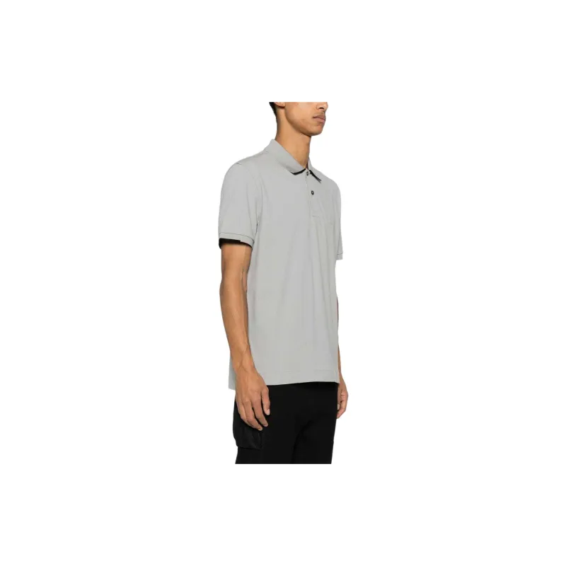 C.P.Company Logo print Piqué weave Polo Shirt-3