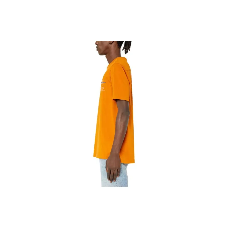 DIESEL T Shirts Men Orange-3