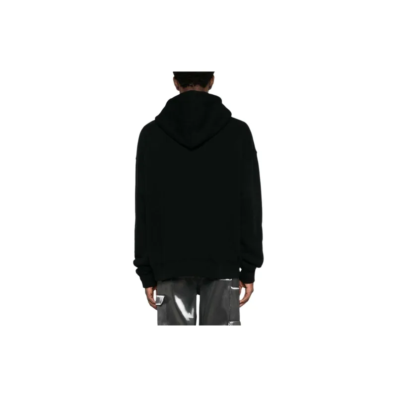 OFF WHITE Big Bookish Skate Cotton Hoodie-3
