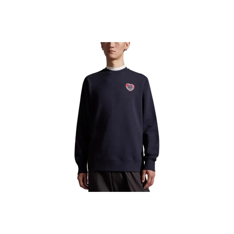 Moncler Sweatshirts Unisex Navy-1