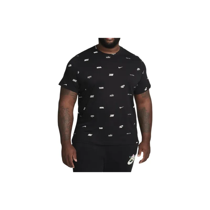 Nike Club Men's Allover Print T Shirt-4