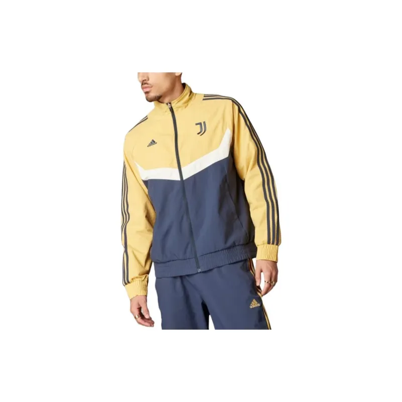 Adidas Juventus FW24 Seasonal Track Top Jackets Coats Men Oat-1