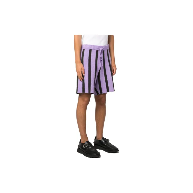 NANUSHKA Walter Striped Terry cloth Shorts-2