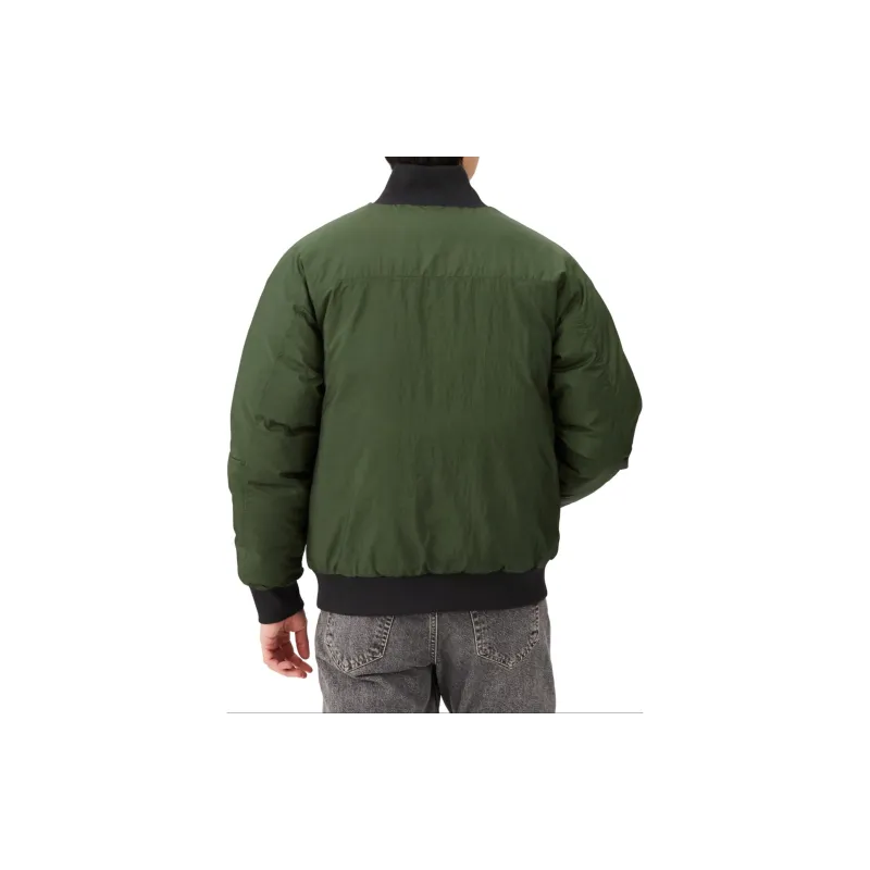 PUMA Oversized Bomber Down Jacket Men's Green-3