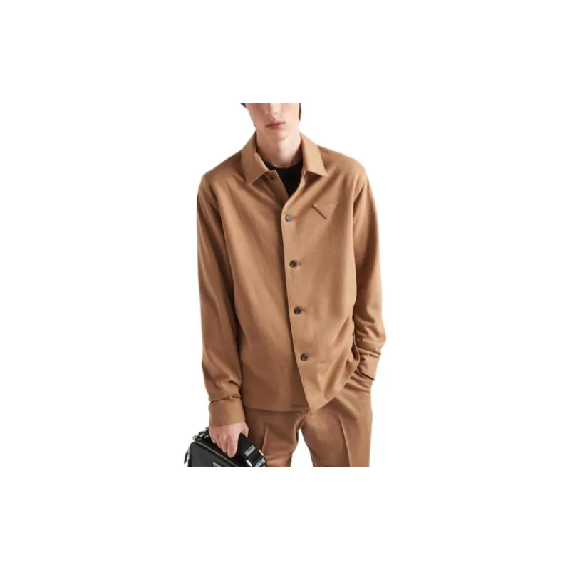 PRADA Shirts Men Yellow-1