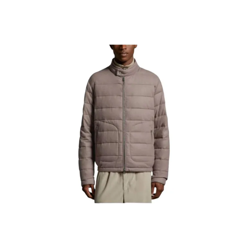 Moncler Acorus Short Down Jacket Down Jacket Men's Light Umber-2
