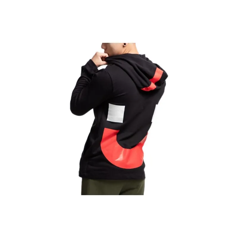 DSG DISGUSTO Sweatshirts Unisex Black Red-3