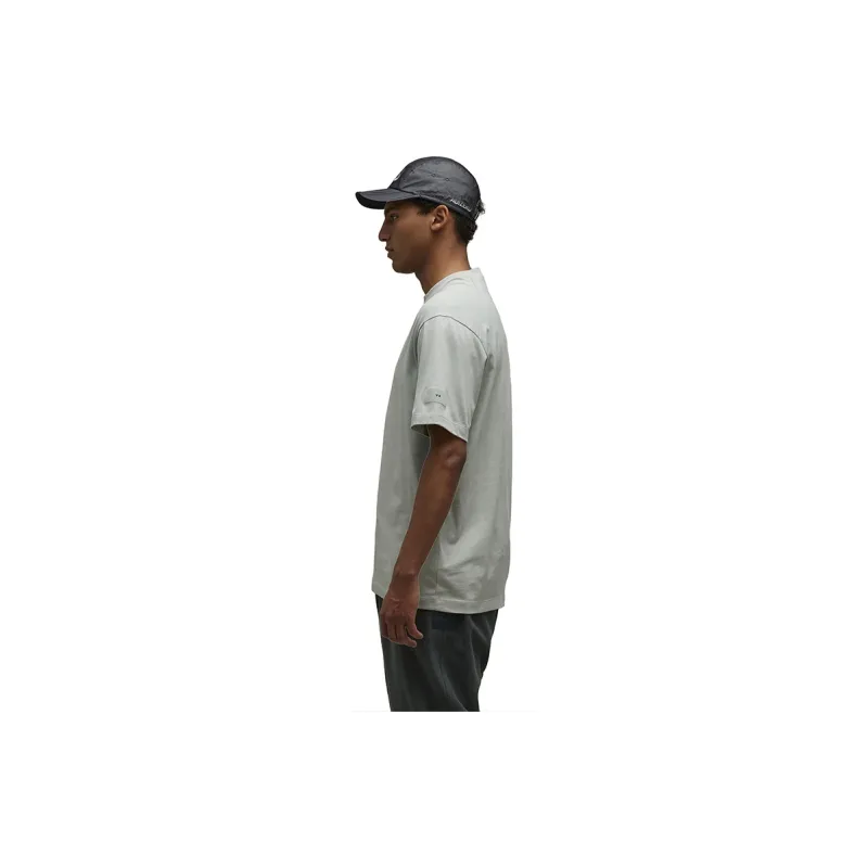 Y 3 T Shirts Unisex Light Gray-2