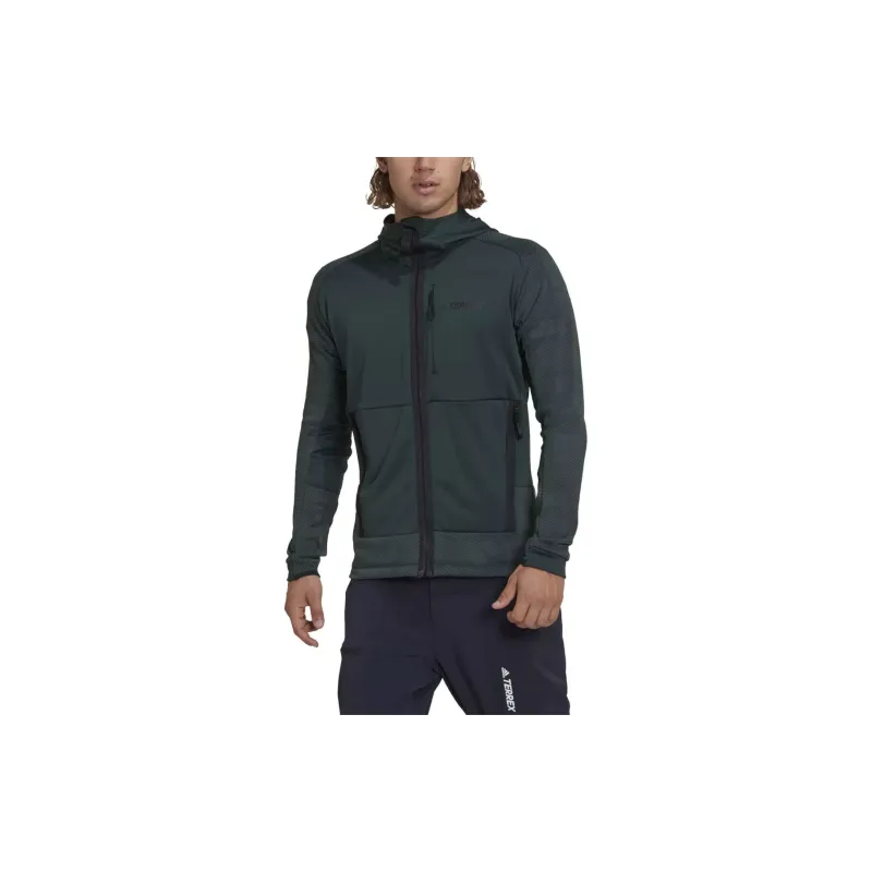 Adidas M TX FLOOCE HDJ Sweatshirt Men's Olive-1